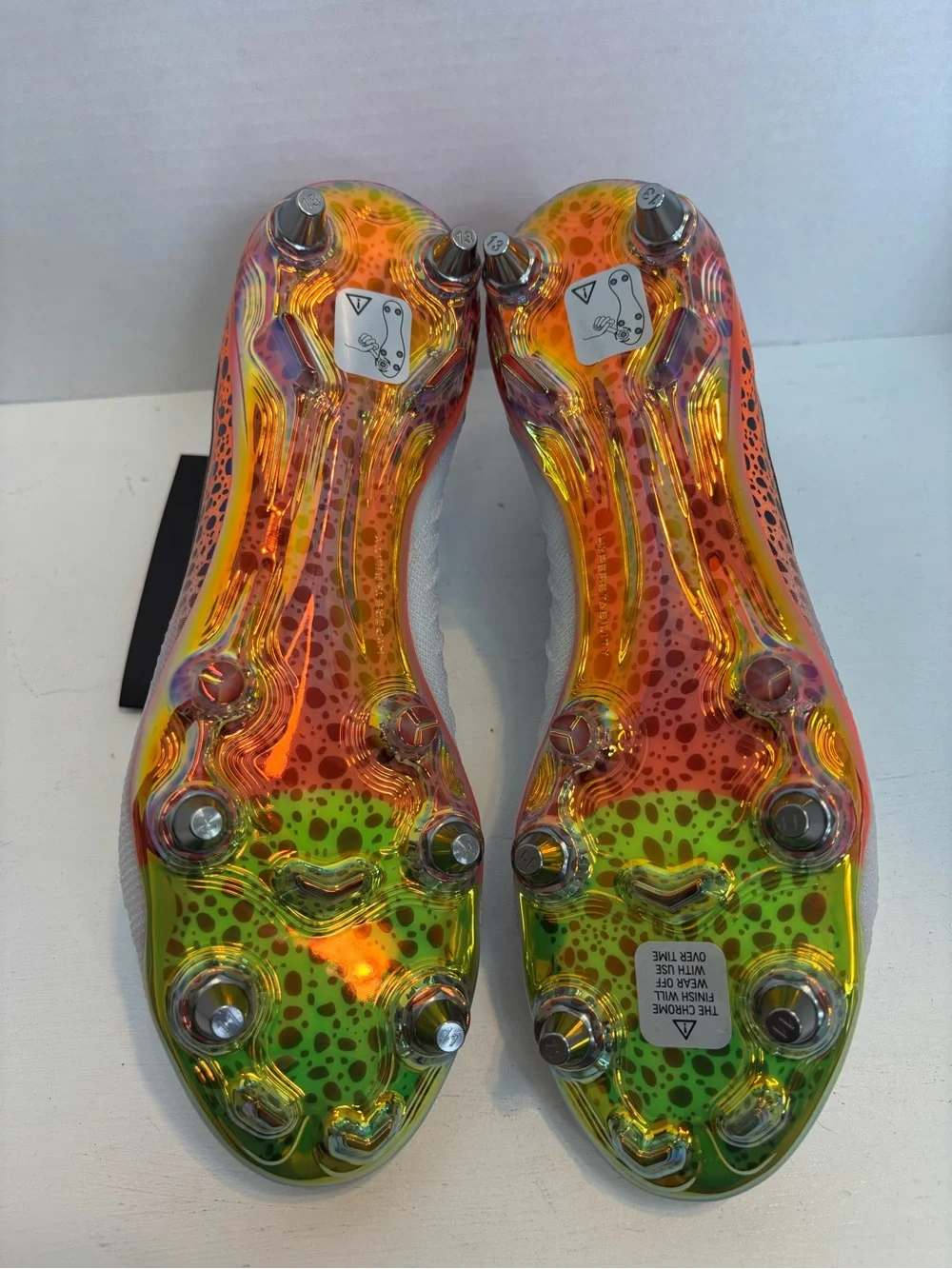 Nike Phantom GX2 Elite SG-Pro Soccer Cleats Safari Pack Size US Men’s 7 NEW - Picture 7 of 8